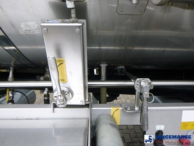 δεξαμενή Van Hool Food tank inox 36 m3 / 4 comp + pump