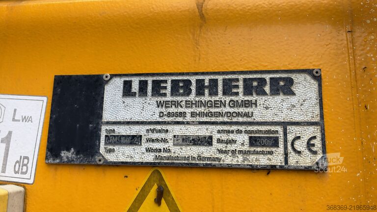 мобильный кран Liebherr LTM 1040-2.1 (2006 - 051 525)