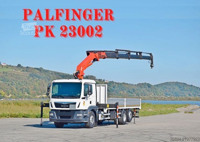Macara montată pe camion MAN TGM 26.340 * PK 23002 + FUNK * TOP!