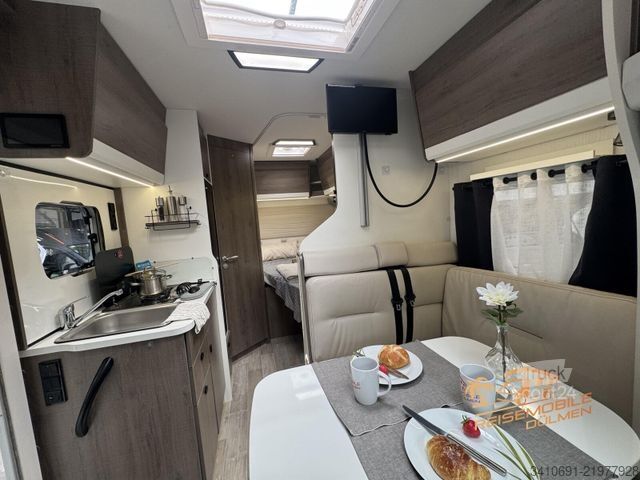 Полуинтегриран кемпер MOOVEO Tei 60 FB Luftfederung NAVI SAT Fahrradhalter TV
