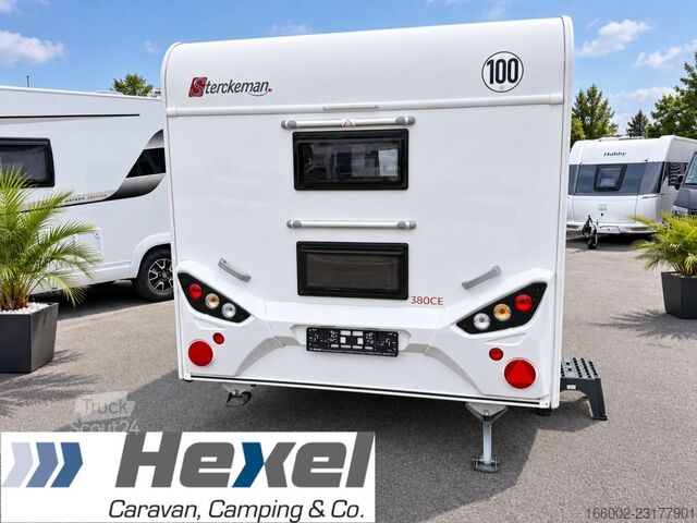 Caravan STERCKEMAN Easy 380CE 1.300 kg, Etagenbetten hinten