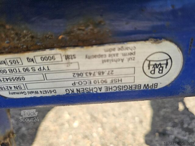 Achse BPW HSF 9010 ECO-P