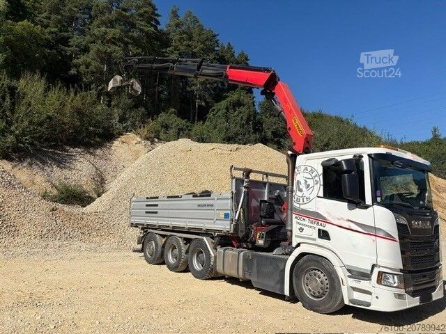 Tristrani prekucnik SCANIA R 520, V8, Kipper+PK 26002-D