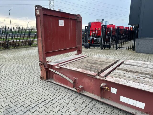 Contentores planos CIMC 40FT FLATRACK FLUSH FOLDING / CSC-test: 12/2027...
