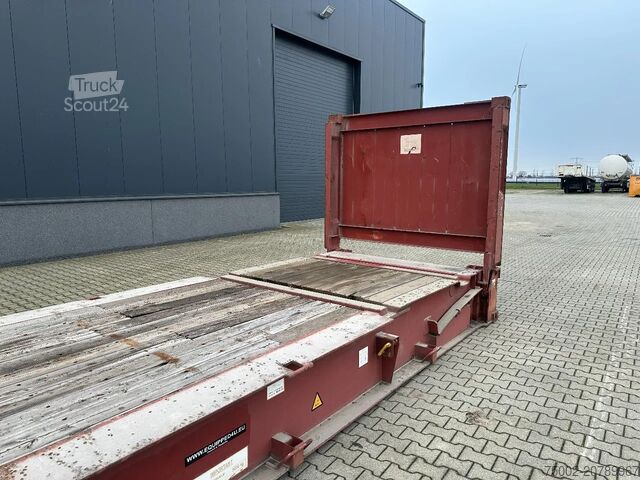 Contentores planos CIMC 40FT FLATRACK FLUSH FOLDING / CSC-test: 12/2027...