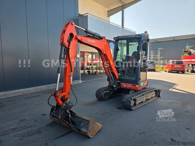 Mini-excavator KUBOTA U 27 / 2,7ton / Lehnhoff MS03 / GRL