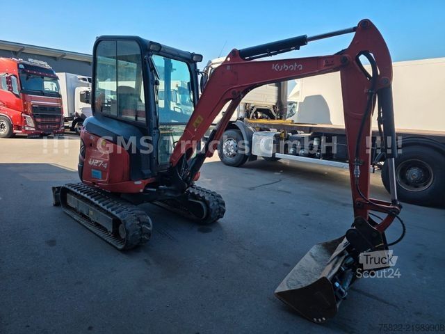 Mini-excavator KUBOTA U 27 / 2,7ton / Lehnhoff MS03 / GRL