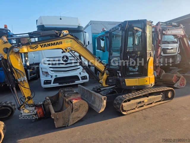 Μίνι εκσκαφέας YANMAR VIO 38 - 6 / POWERTILT / 3 Löffel / Klima