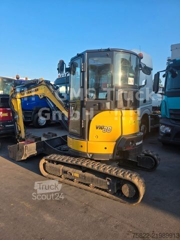 Μίνι εκσκαφέας YANMAR VIO 38 - 6 / POWERTILT / 3 Löffel / Klima