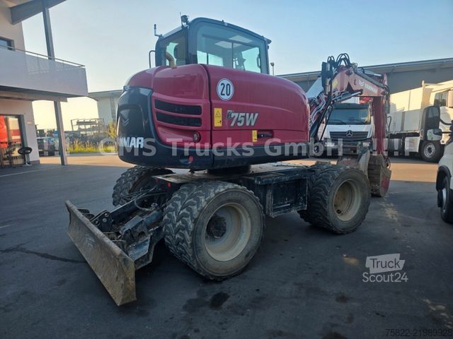 Riteņu ekskavators YANMAR B 75 W / POWERTILT / 3 Löffel / D-Masch