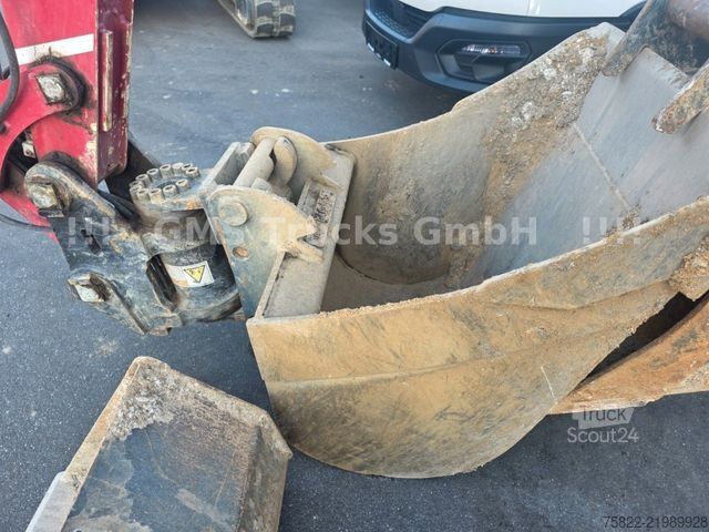 Riteņu ekskavators YANMAR B 75 W / POWERTILT / 3 Löffel / D-Masch