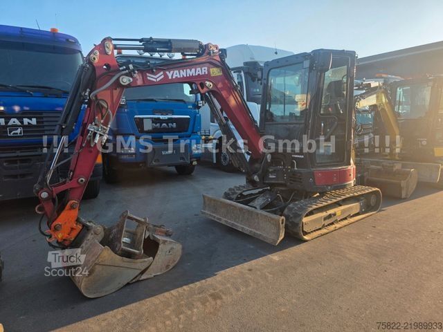 Mini-excavator YANMAR VIO 33 - 6 / POWERTILT / 3 Löffel / D-Maschine