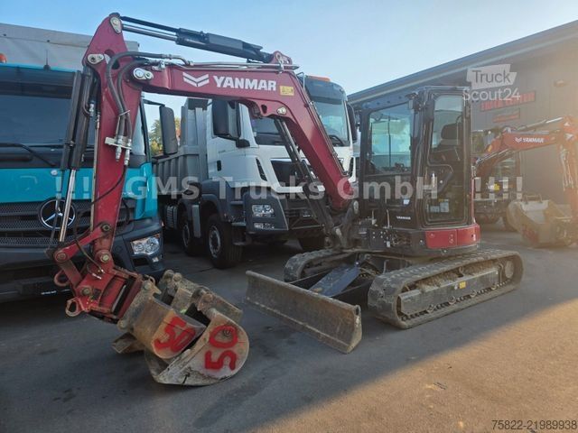 Mini-excavator YANMAR VIO 50 - 6B / POWERTILT / 3 Löffel / D-Masch
