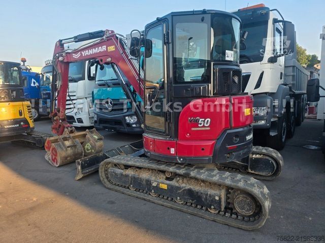 Mini-excavator YANMAR VIO 50 - 6B / POWERTILT / 3 Löffel / D-Masch