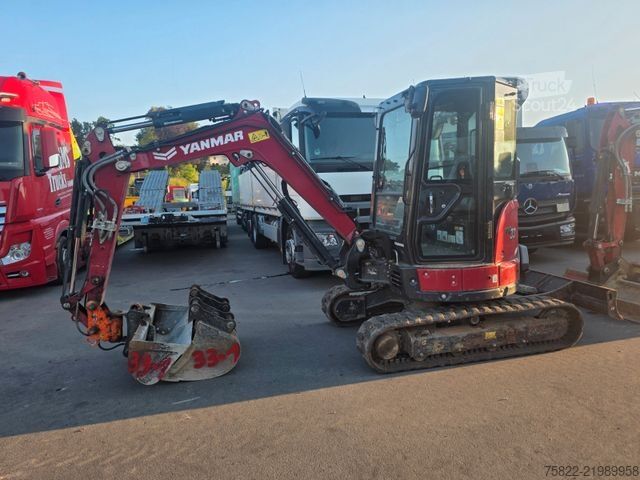 Mini-excavator YANMAR VIO 33 - 6 / POWERTILT / 3 Löffel / D-Maschine