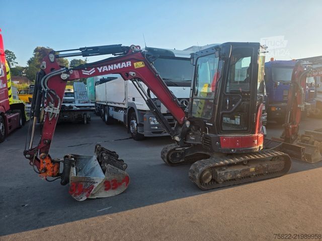 Mini-excavator YANMAR VIO 33 - 6 / POWERTILT / 3 Löffel / D-Maschine