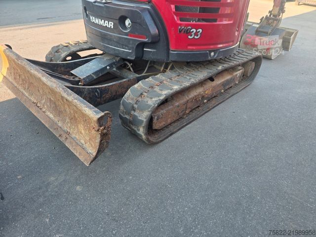 Mini-excavator YANMAR VIO 33 - 6 / POWERTILT / 3 Löffel / D-Maschine