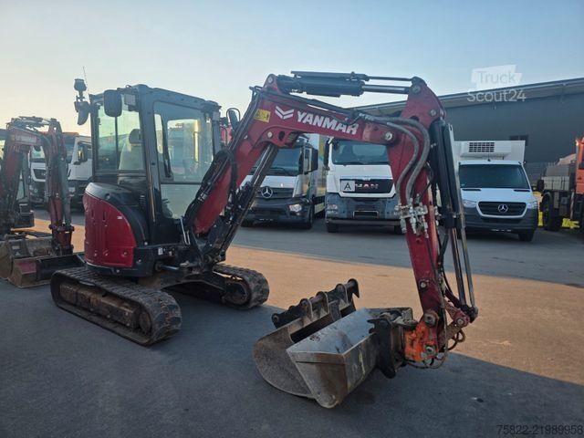 Mini-excavator YANMAR VIO 33 - 6 / POWERTILT / 3 Löffel / D-Maschine