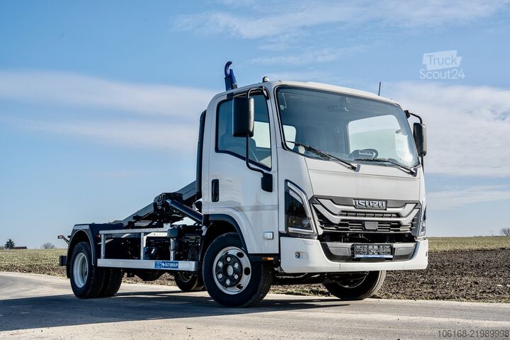 Camion porte-caissons Telehoist Isuzu M30H 150 PS Abrollkipper