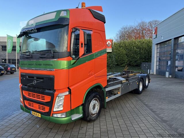 Containertransport (haakarmsysteem) Volvo FH 420 GLOBETROTTER 6X2 HAAKARM 20ton 420 E6 GL...