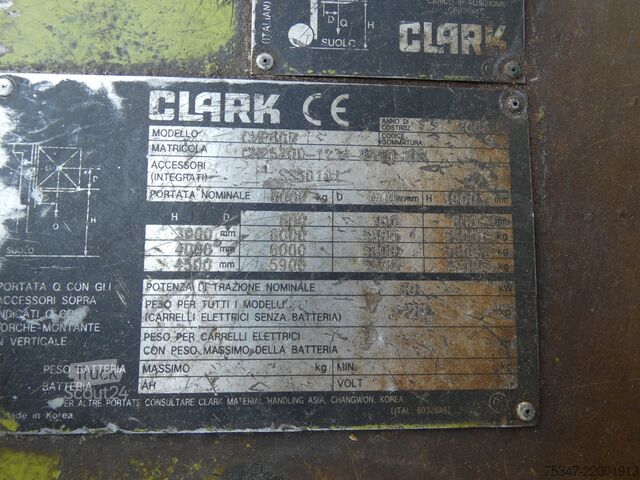 Carrello elevatore CLARK CMP60D