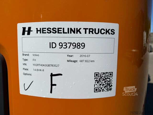 Standard-SZM Volvo FH 500 Hydraulic Standairco Work Remote NL Truc...