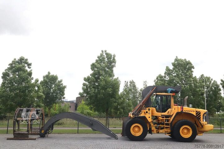 Lader Volvo L180 F HL | HIGH-LIFT | LOG STACKER | HOLZ GRAPPLE