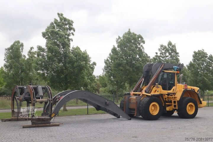 Lader Volvo L180 F HL | HIGH-LIFT | LOG STACKER | HOLZ GRAPPLE