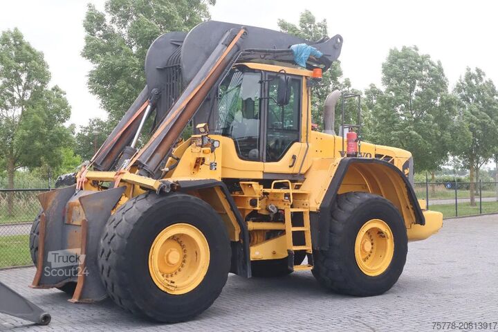 Lader Volvo L180 F HL | HIGH-LIFT | LOG STACKER | HOLZ GRAPPLE