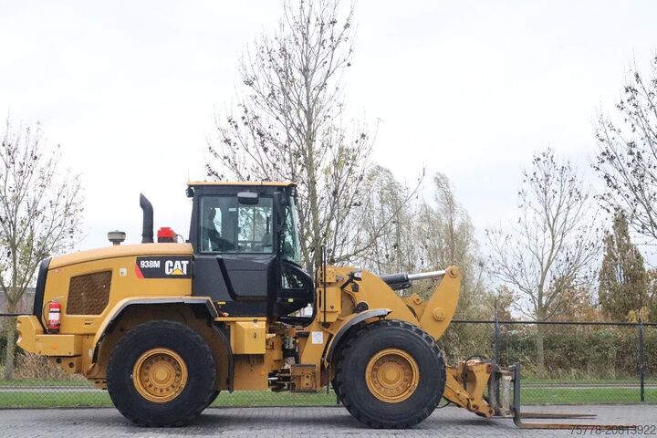 Lader Caterpillar 938 M | 2X BUCKET | JIB | FORKS | BSS | GOOD CO...