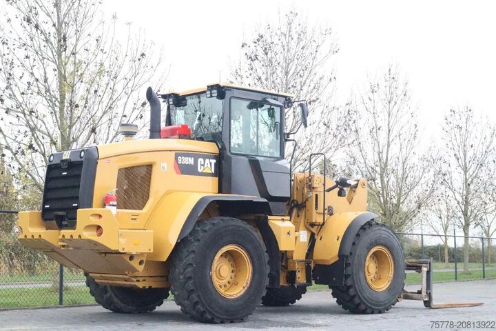 Lader Caterpillar 938 M | 2X BUCKET | JIB | FORKS | BSS | GOOD CO...