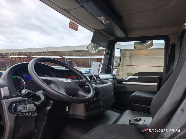 φορτηγό πλατφόρμα με μουσαμά MAN 18.290 TGM