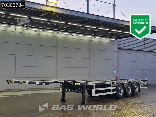 Přeprava kontejnerů Kässbohrer XD NEW 2x20ft 40ft