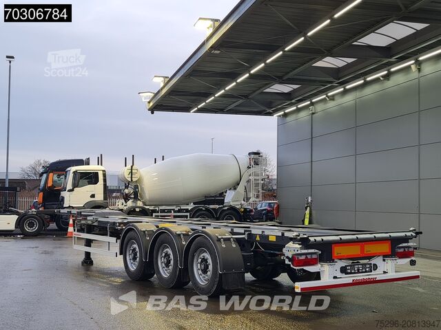 Přeprava kontejnerů Kässbohrer XD NEW 2x20ft 40ft