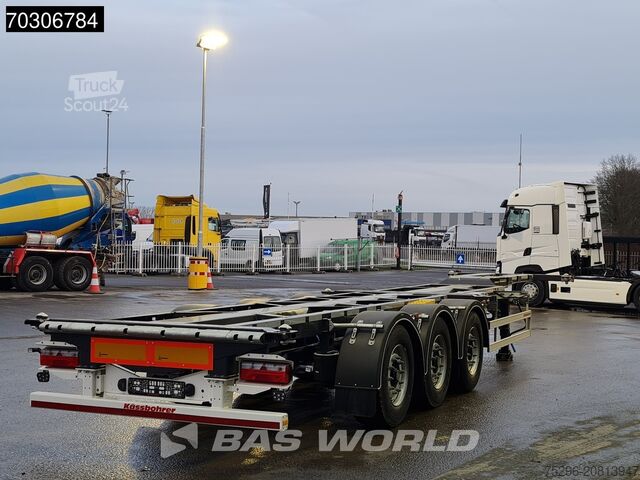 Přeprava kontejnerů Kässbohrer XD NEW 2x20ft 40ft