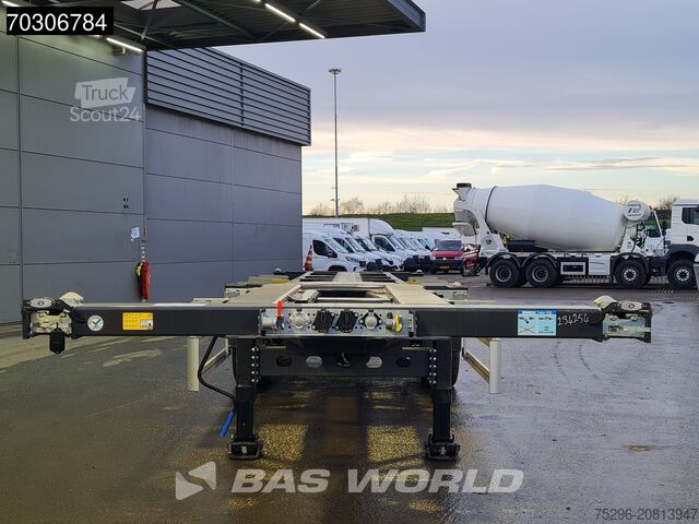 Přeprava kontejnerů Kässbohrer XD NEW 2x20ft 40ft