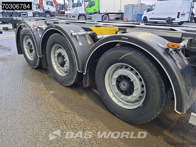 Přeprava kontejnerů Kässbohrer XD NEW 2x20ft 40ft