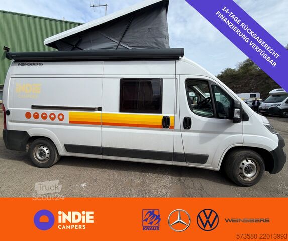 Lakóautó Fiat Ducato Weinsberg Carabus 2024 | Schaltgetriebe | Aufstelldach