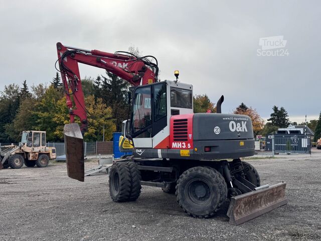 Excavator pe roți O&K MH 3.5 Verstellausleger, MS08, 3 Löffel