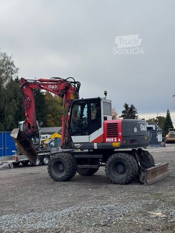 Excavator pe roți O&K MH 3.5 Verstellausleger, MS08, 3 Löffel