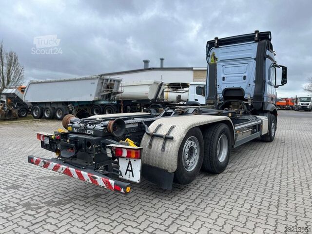 Kroghejselastbil MERCEDES-BENZ Actros neu 2548 L 6x2 Abrollkipper Meiller RS21.