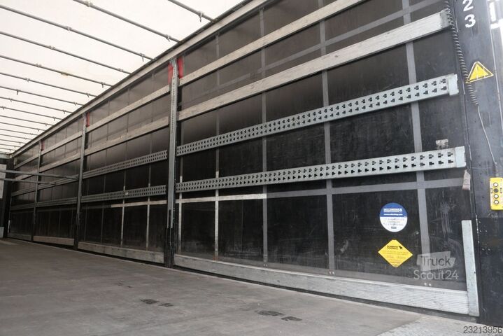 Ανοιχτό ημιρυμουλκούμενο με μουσαμά SCHMITZ CARGOBULL SCS 24/ LBW BÄR 2000 kg / LASI 12642 XL / EDSCHA