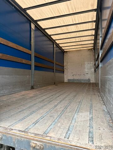 Platós teherautó ponyvával DAF XF480 / Retarder / 6x2