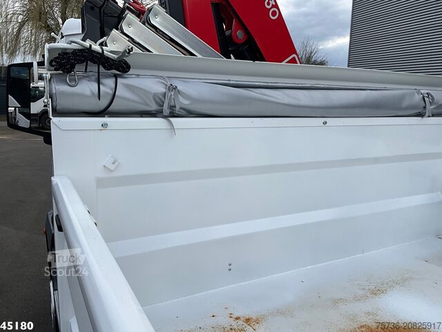 Ribaltabile su 3 lati MAN TGM 18.320 Euro 6 Fassi 13 Tonmeter laadkraan N...