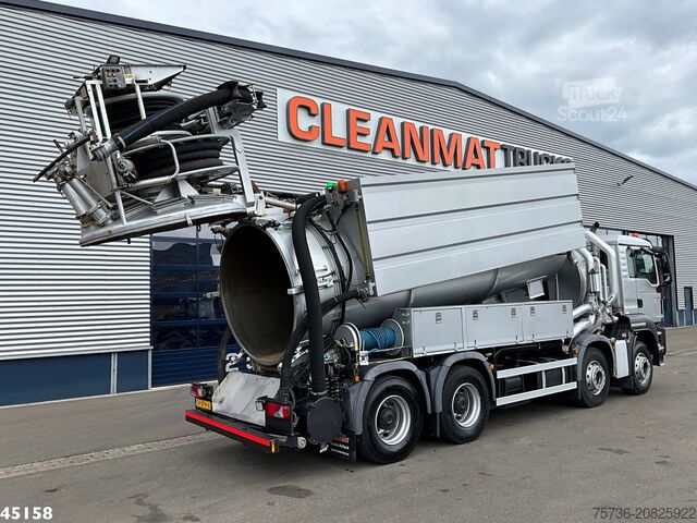 Sací vozidlo MAN TGS 41.440 8x4 Euro 6 Wicom Combi Just 85.658 km!