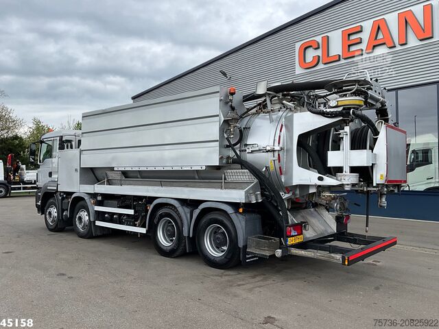 Sací vozidlo MAN TGS 41.440 8x4 Euro 6 Wicom Combi Just 85.658 km!
