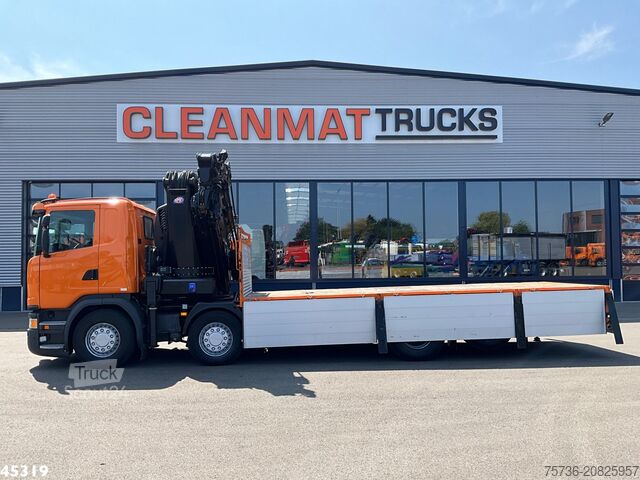 Kranbil Scania G 450 Euro 6 HMF 60 Tonmeter laadkraan + Fly-Jib