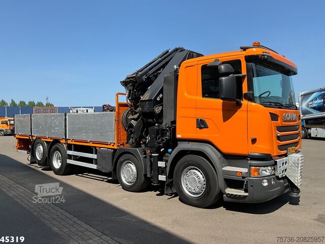 Kranbil Scania G 450 Euro 6 HMF 60 Tonmeter laadkraan + Fly-Jib