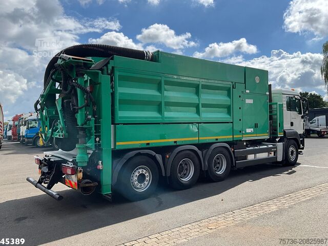 Suction vehicle Man TGS 35.540 8x4 MTS Saugbagger
