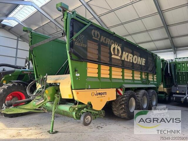 Rehulavainvaunu Krone ZX 470 GD